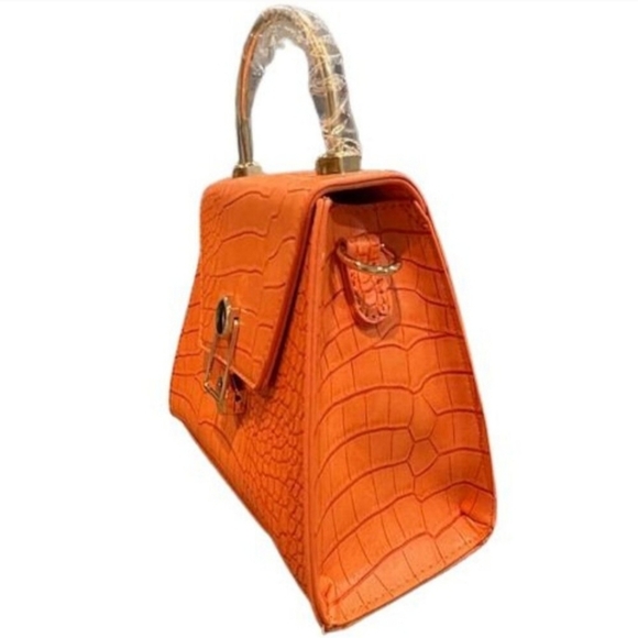 NWT Badgley Mischka trapezoid bag - Picture 3 of 6